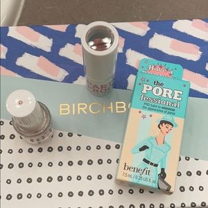 Makeup:  the pore fessional, Ulta pore, lipstick